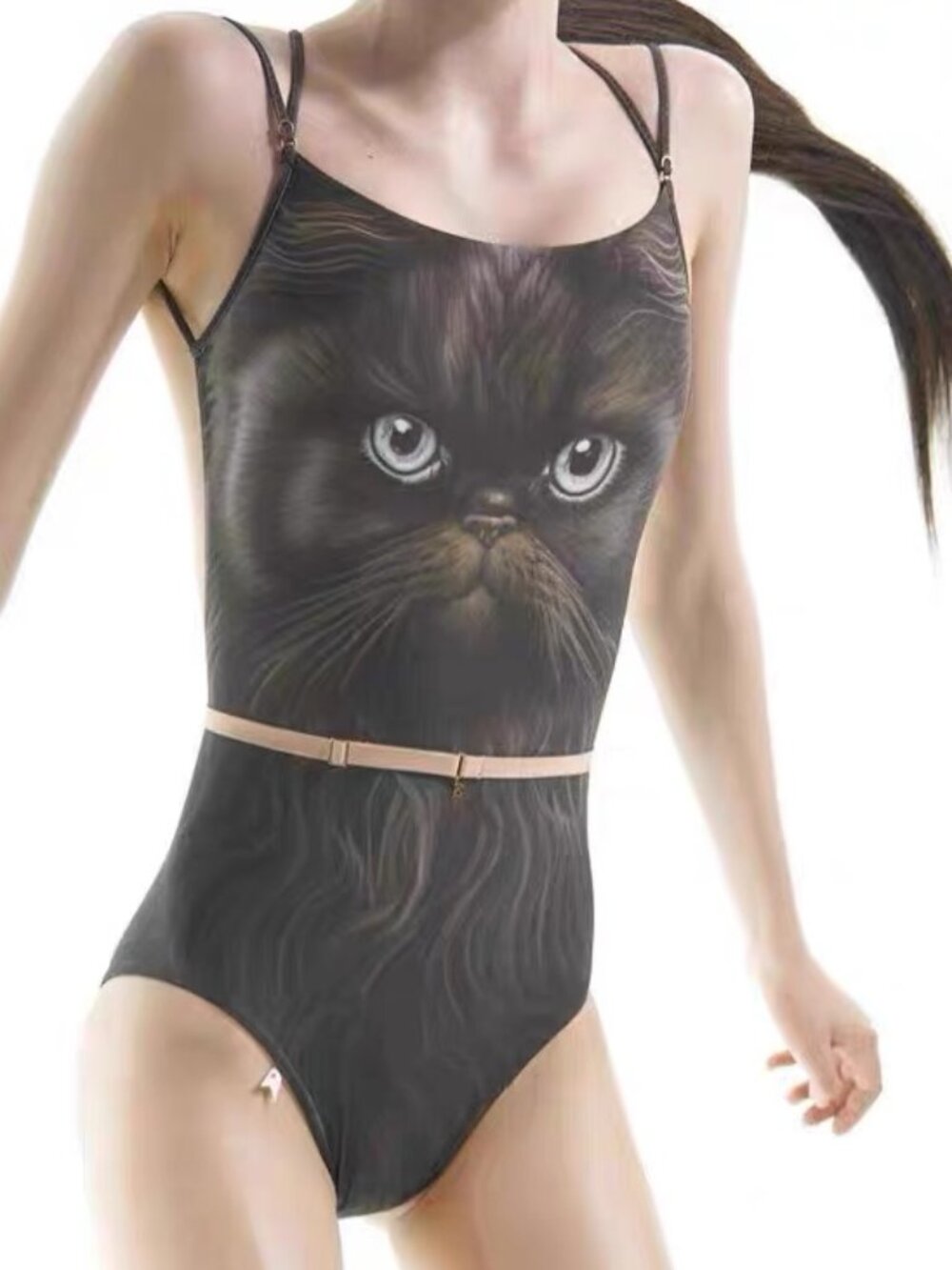 JAC CATavatar Cross Back Leotard Size M